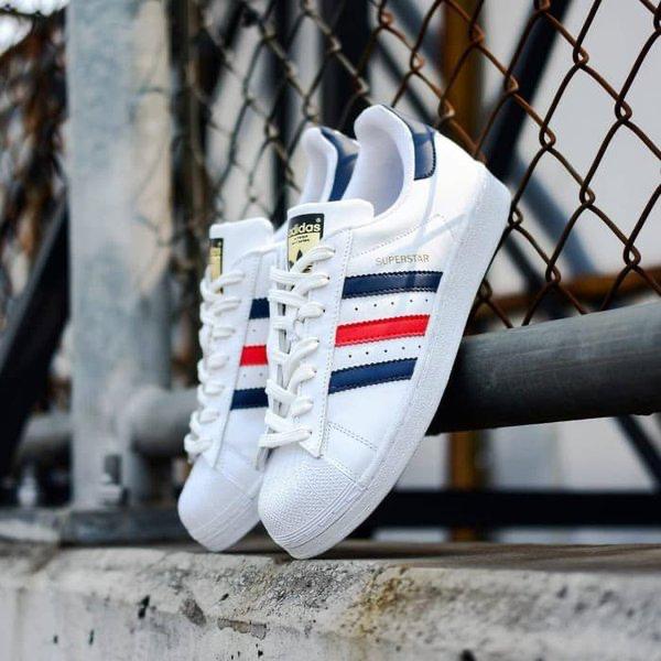 Adidas Superstar Hombre Francia Réplica AAA - | Zapatillas y Sneakers Réplica AAA en Colombia