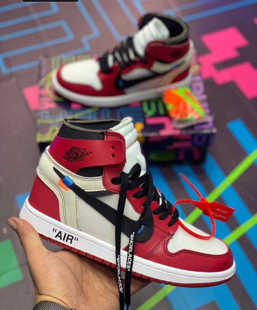Nike Jordan Retro 1 Off White Hombre Réplica AAA - Stand Shop | Zapatillas  y Sneakers Réplica AAA en Colombia