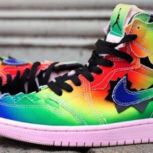 Nike Jordan Retro 1 J Balvin Hombre Réplica AAA