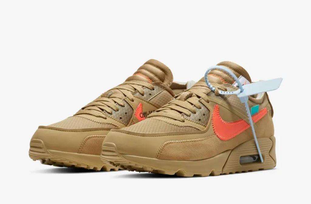 Nike Air Max 90 Off White Desert Ore Hombre Réplica AAA Stand Shop | Zapatillas y Sneakers AAA Colombia