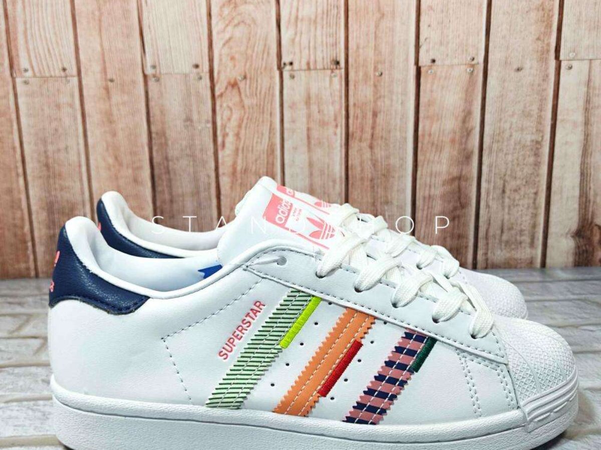 Zapatillas Adidas Adidas Superstar Mexico Mujer Adidas Originals Superstar  Zapatillas GX9878 Calzado Blanco Off White Verde