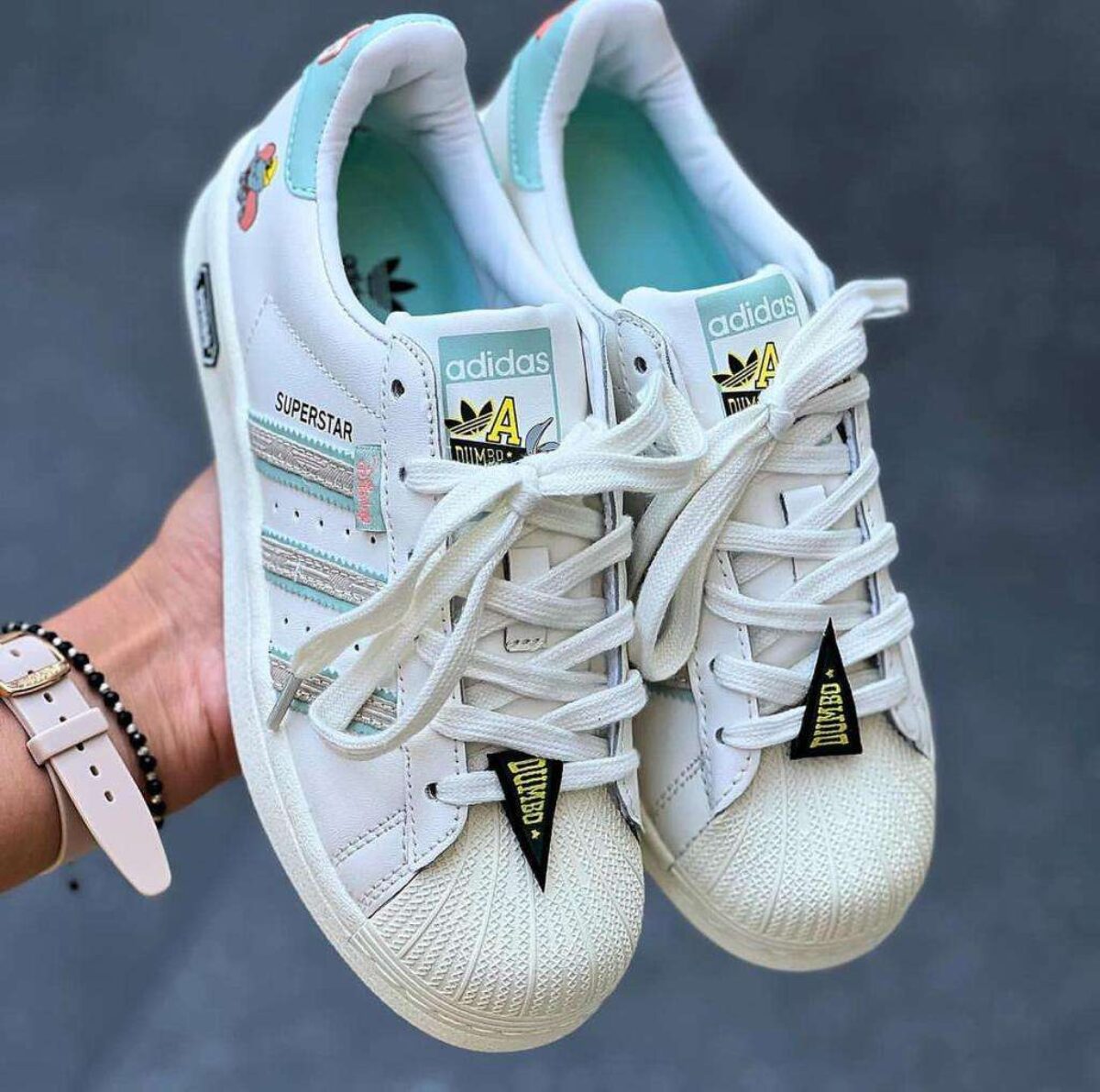 adidas gazelle silver green womens Adidas Superstar Dumbo x Disney  Blue Monkey Tenis