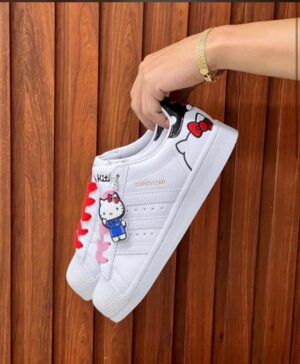 Adidas Superstar Hello Kitty Mujer Réplica AAA