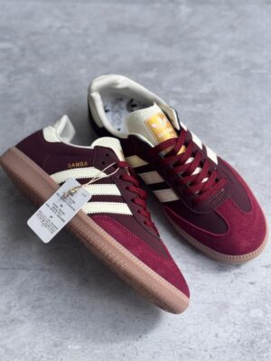 Adidas Samba Vinotinto Mujer Réplica AAA